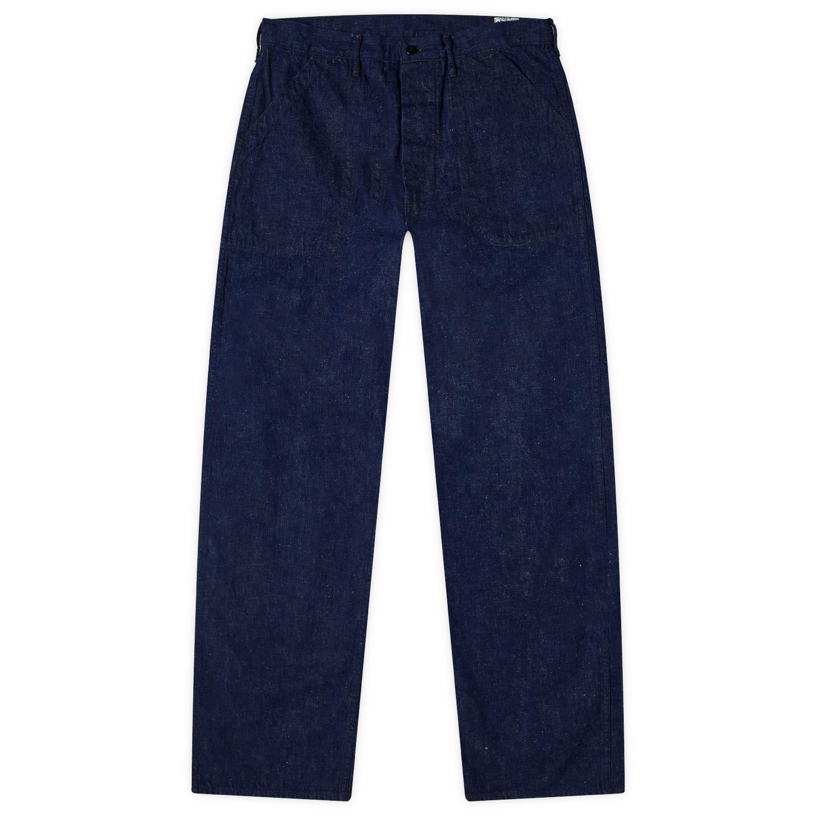 orSlow Men's US Navy Utility Pants One Wash