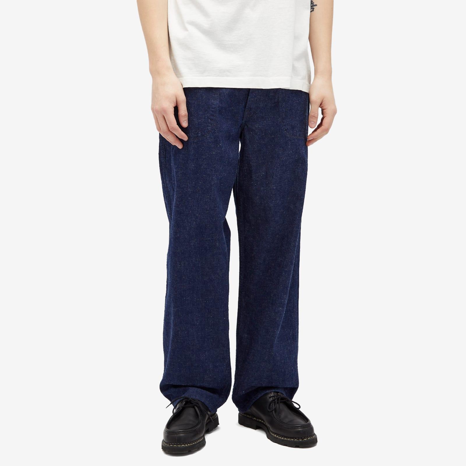 orSlow Men's US Navy Utility Pants One Wash