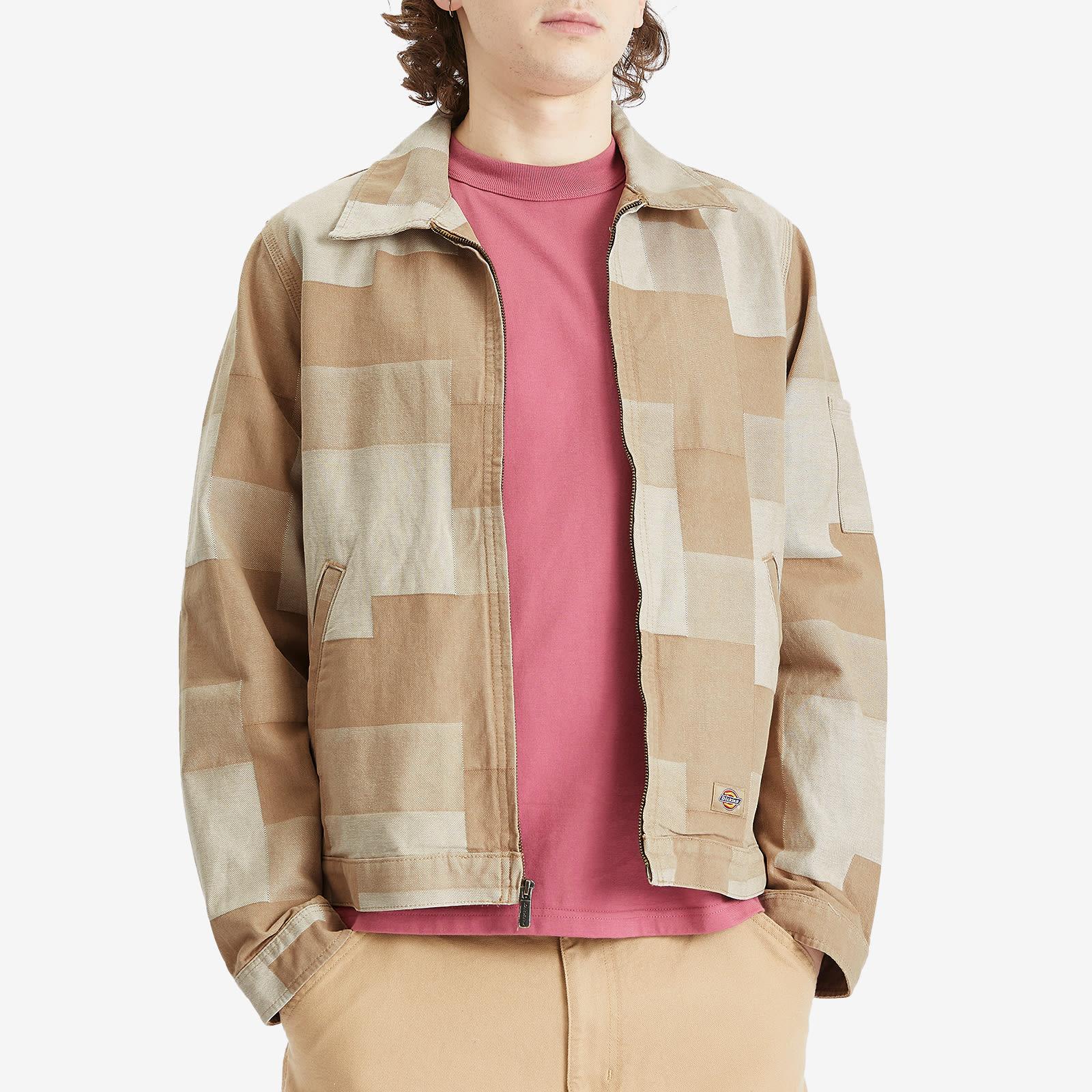 Dickies Men's Jacquard Eisenhower Jacket Desert Sand