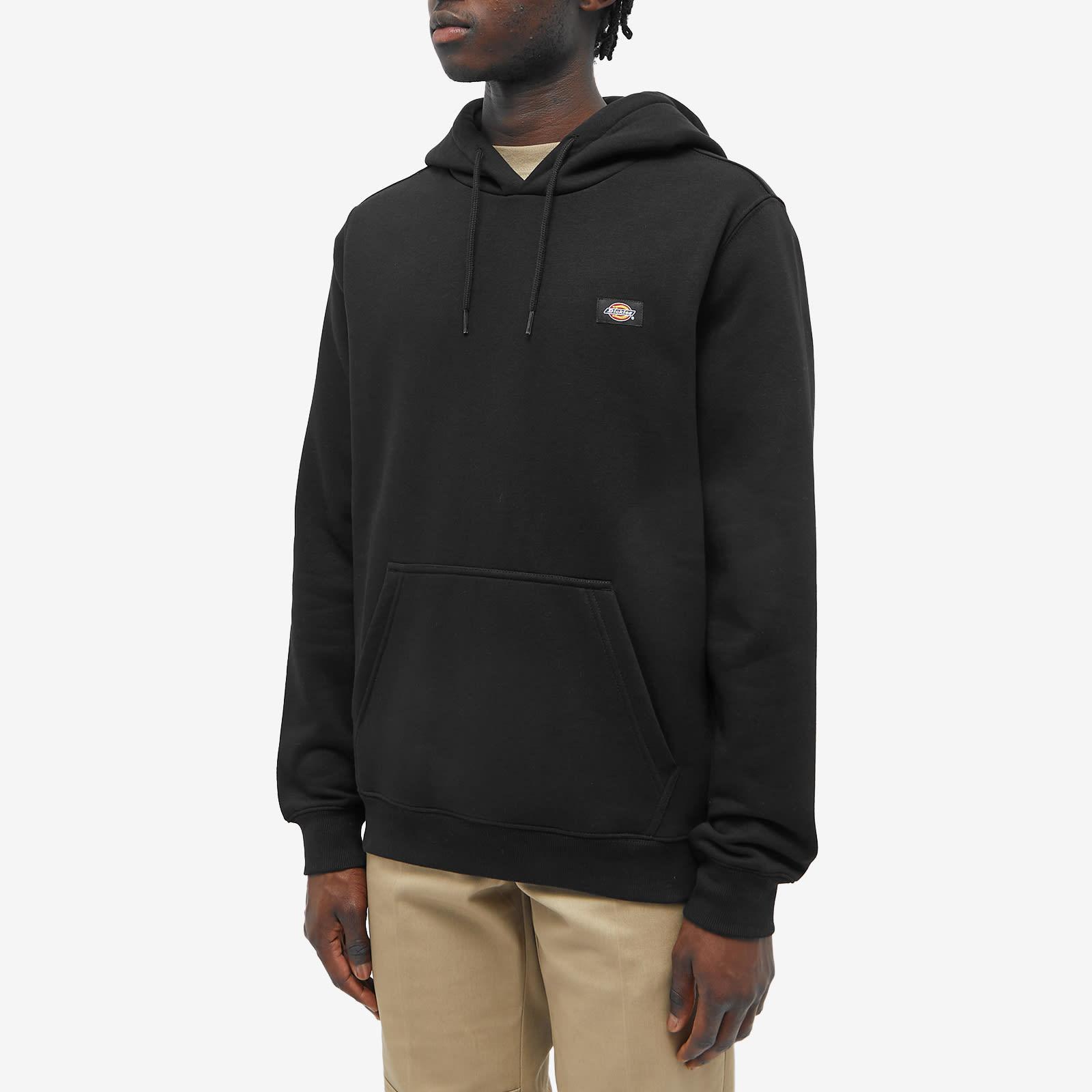 Dickies Oakport Small Logo Hoodie - Black - Mens