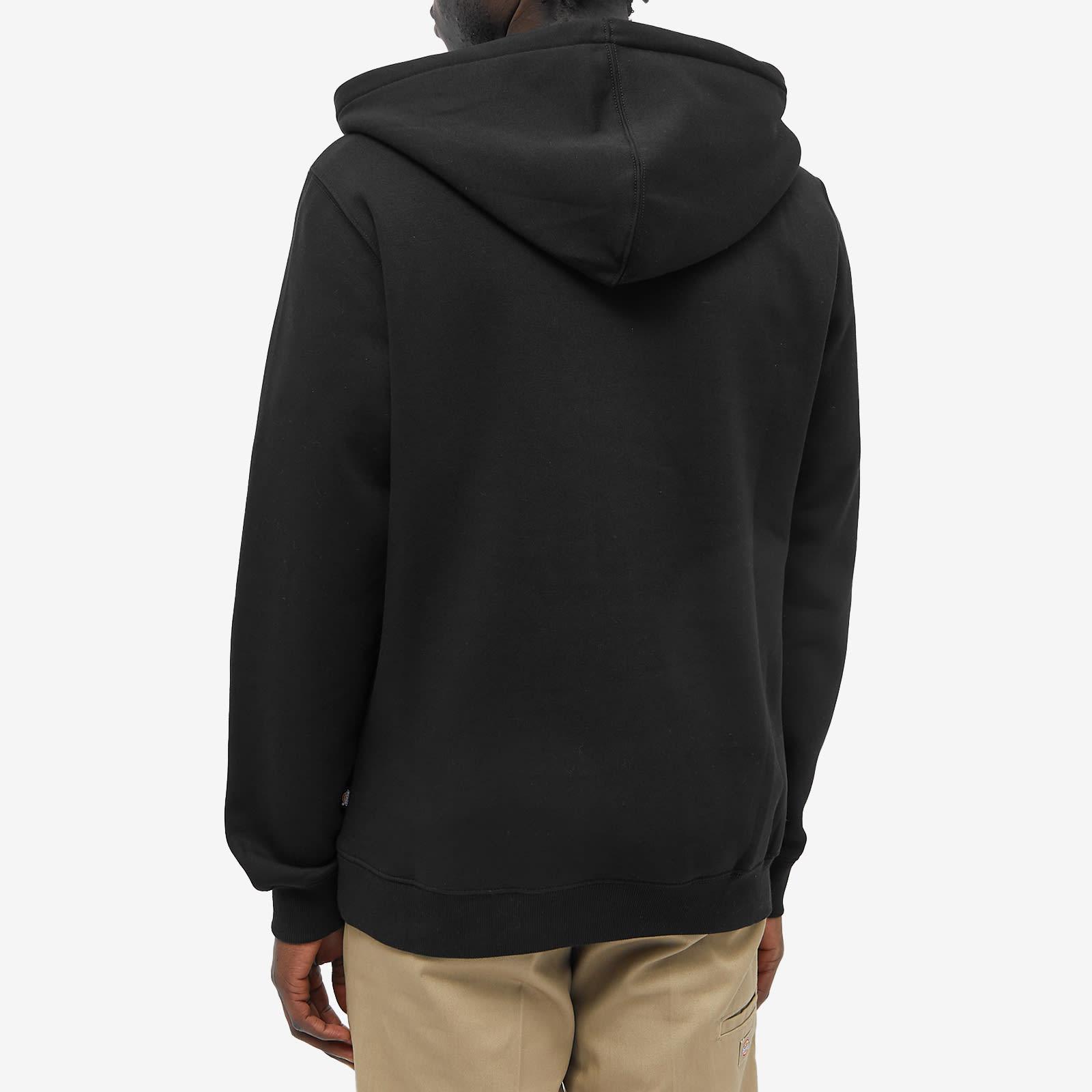 Dickies Oakport Small Logo Hoodie - Black - Mens