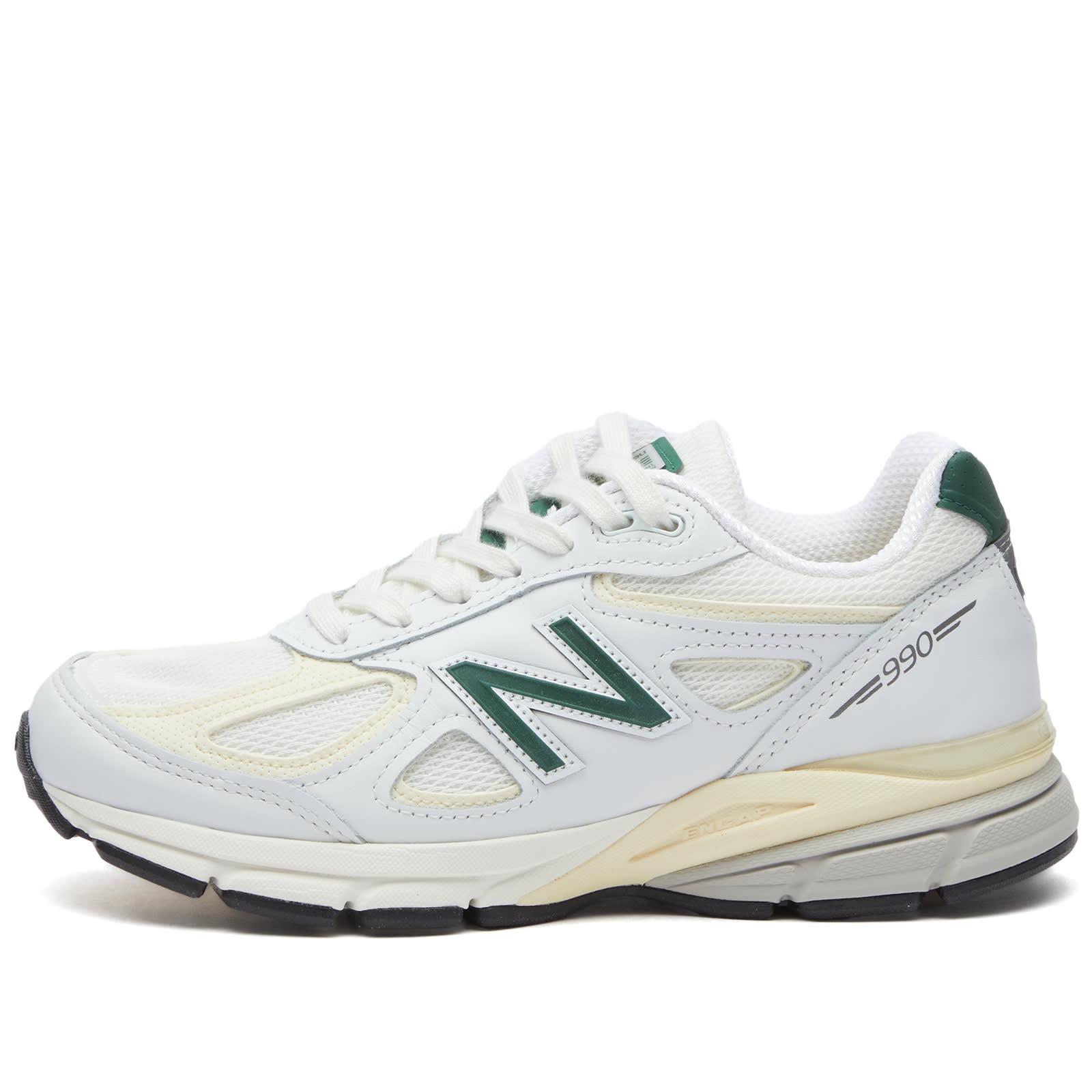 New Balance 990v4 Made in USA - White, White
