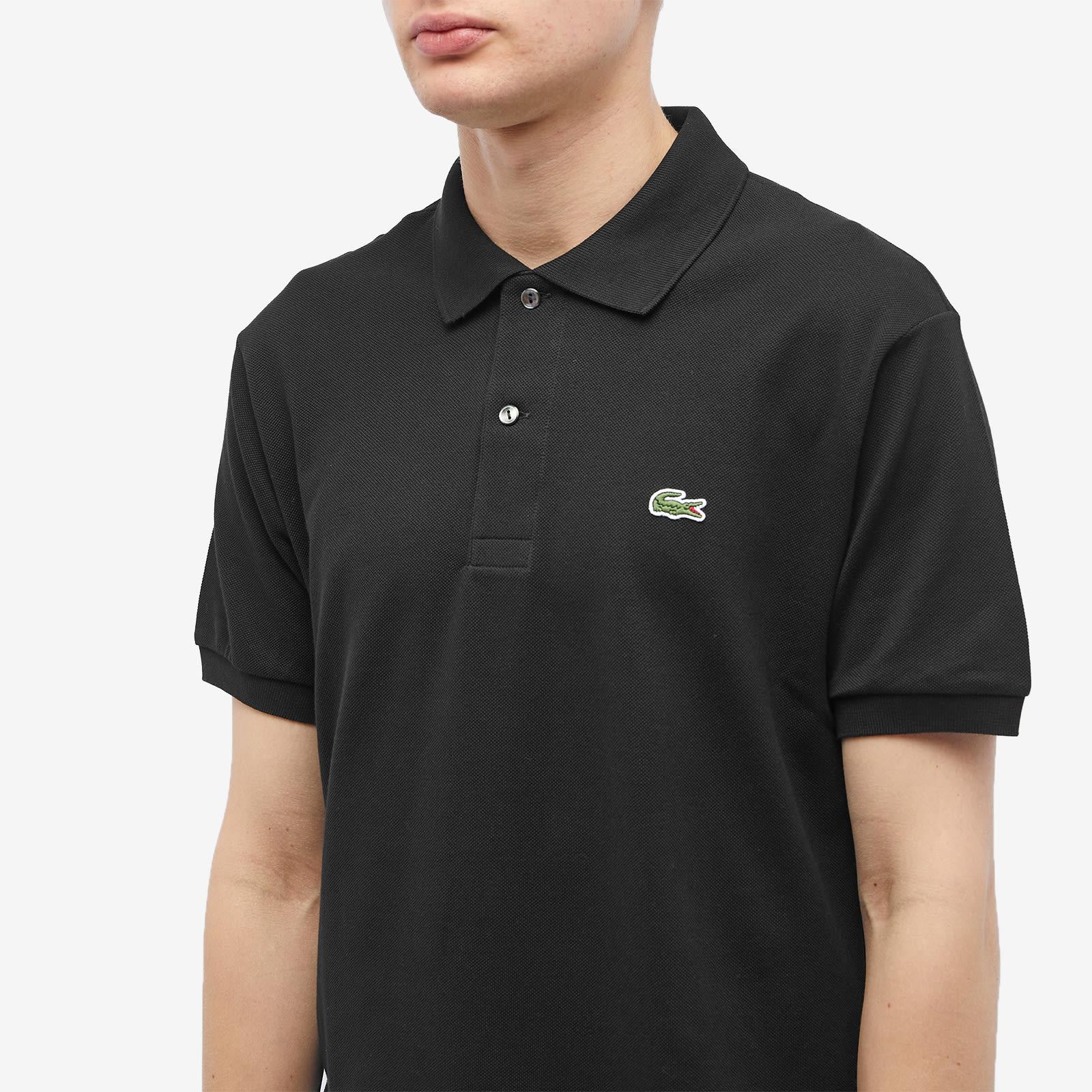 Lacoste Classic Fit L.12.12 Original Piqué Polo Shirt - Black