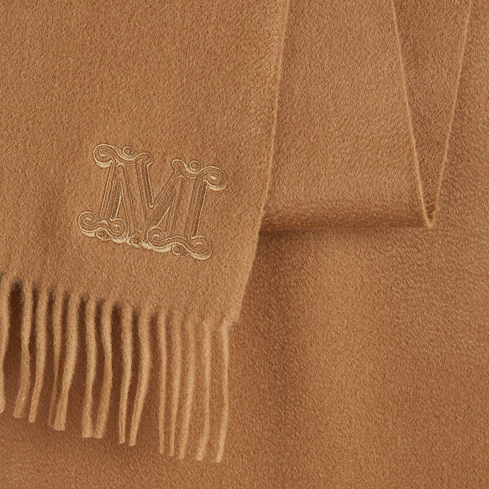 Max Mara Women's Tassel Scarf Camel