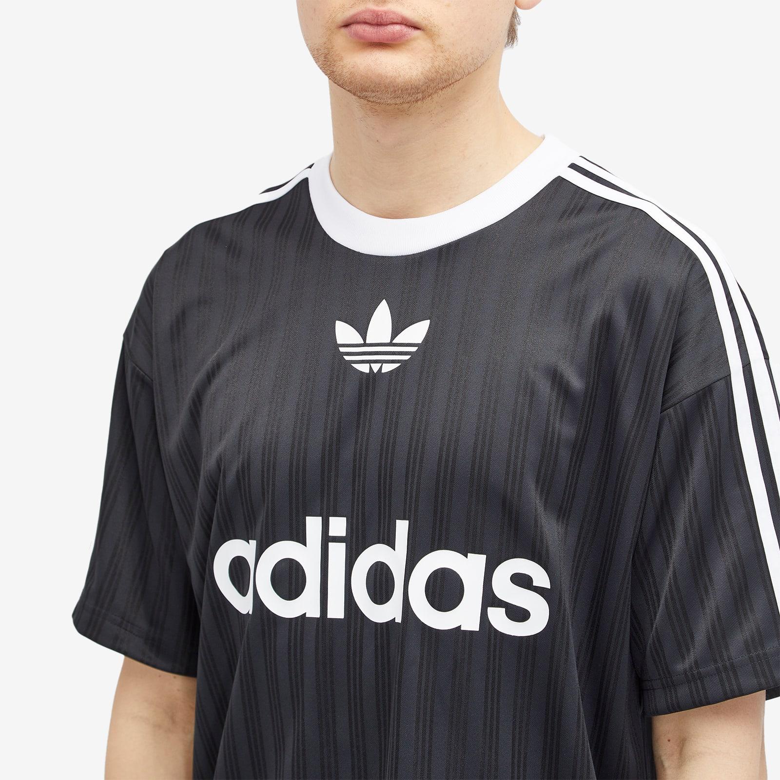 Adidas Men's Adicolor Poly T-shirt Black/White