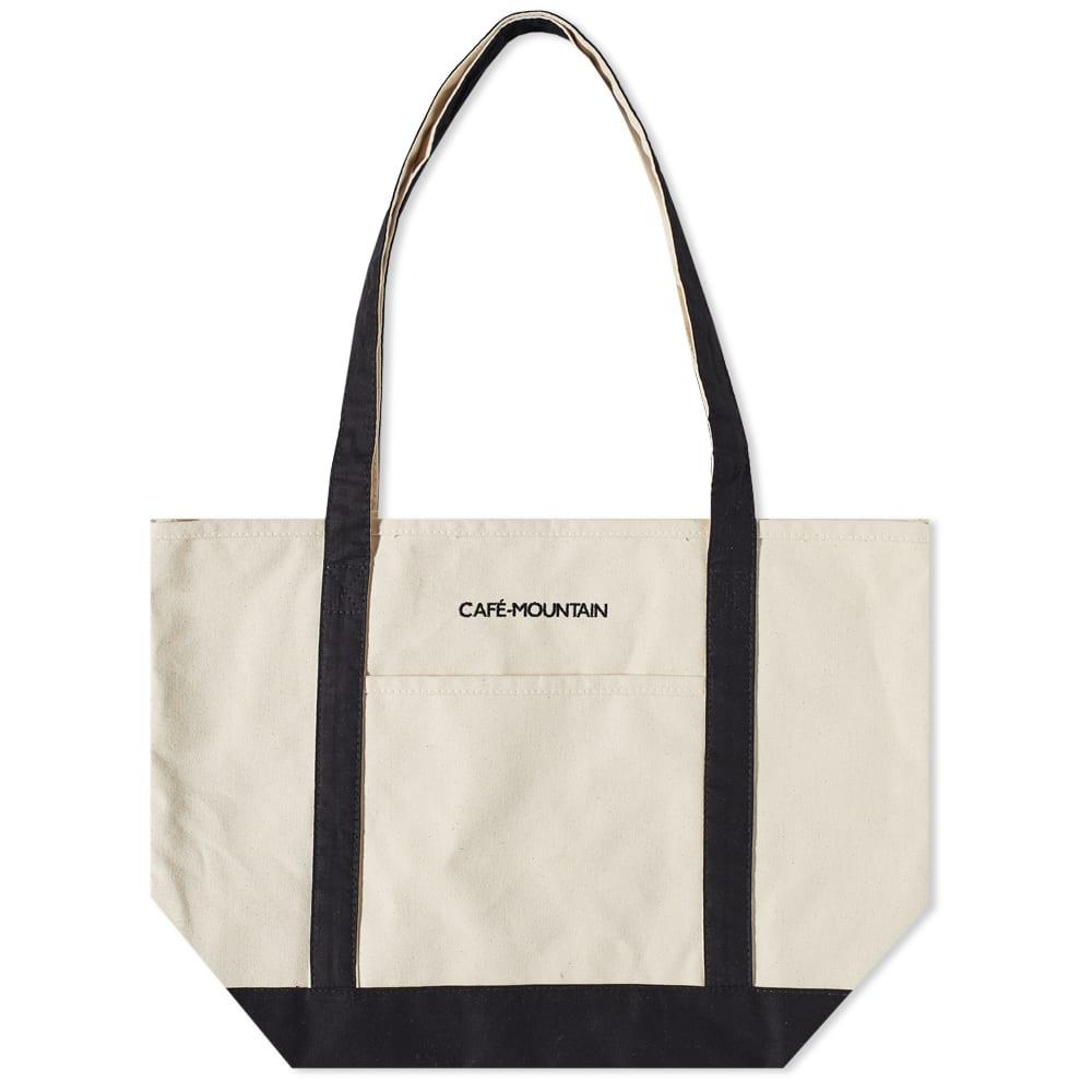 Café Mountain Men's 1960 Tote Bag Natural/Black