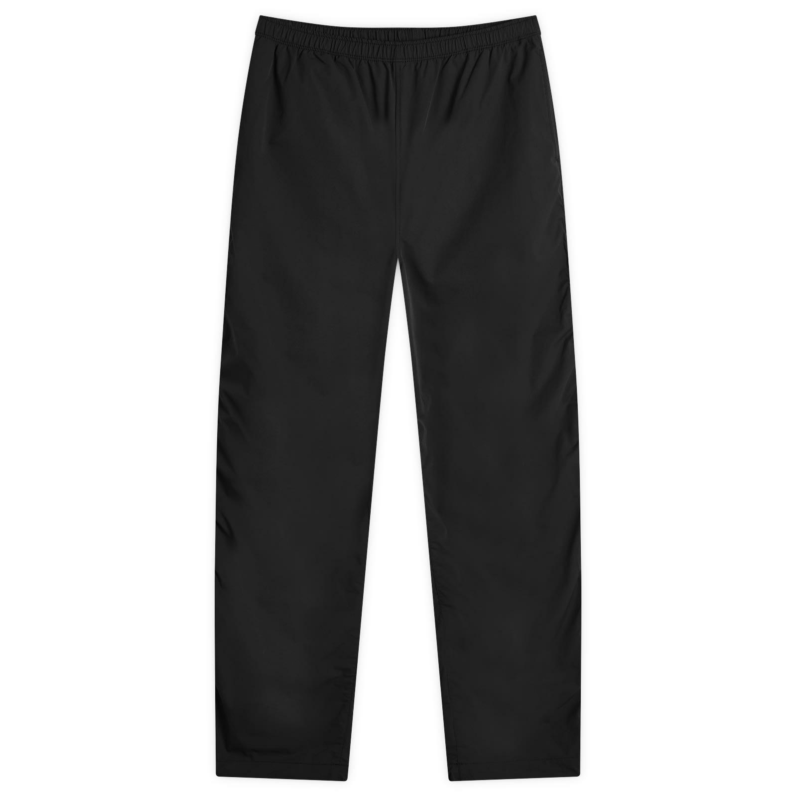 BEAMS Men's Puckering Easy Trousers Black