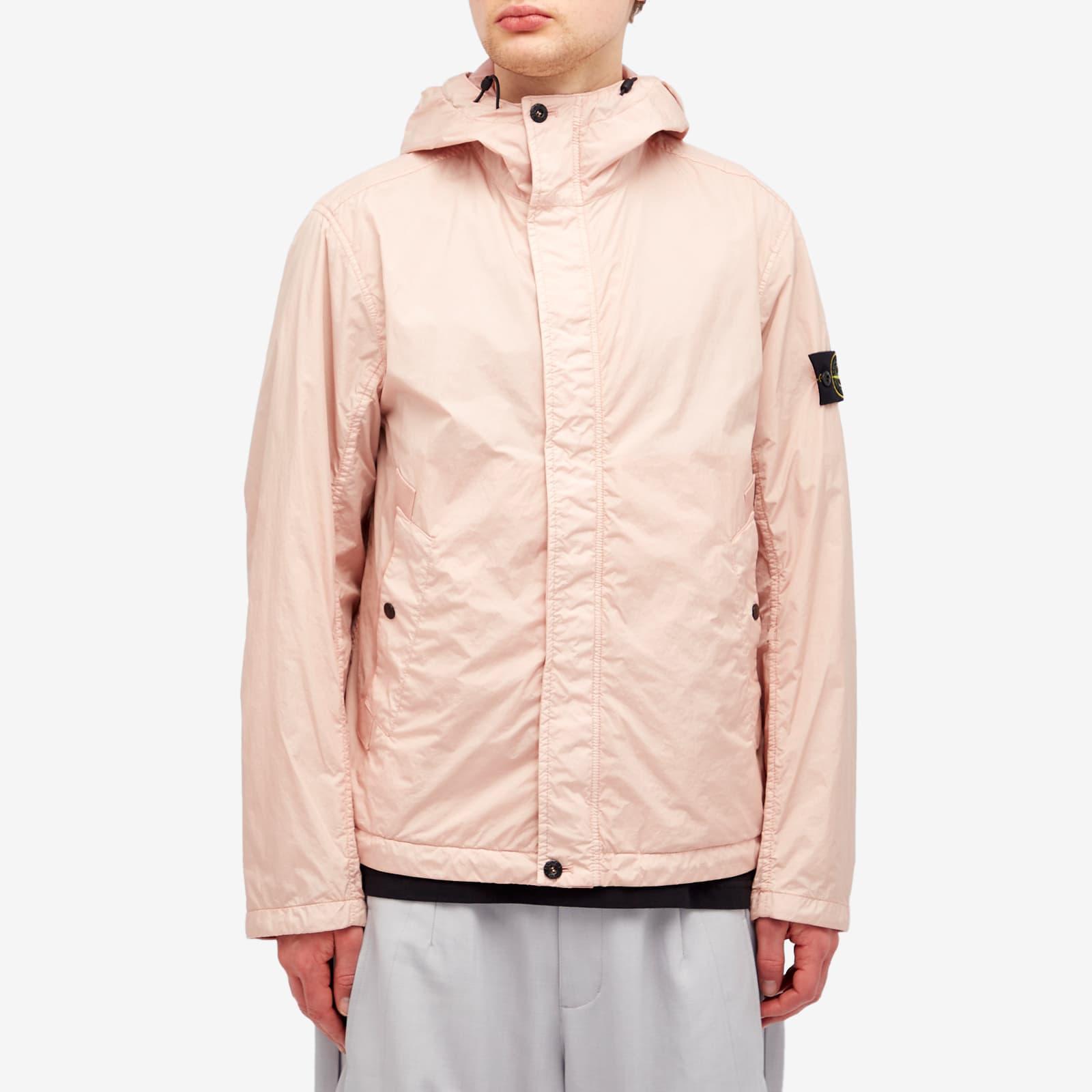 Stone Island Crinkle R-Ny Short Parka - Antique Rose