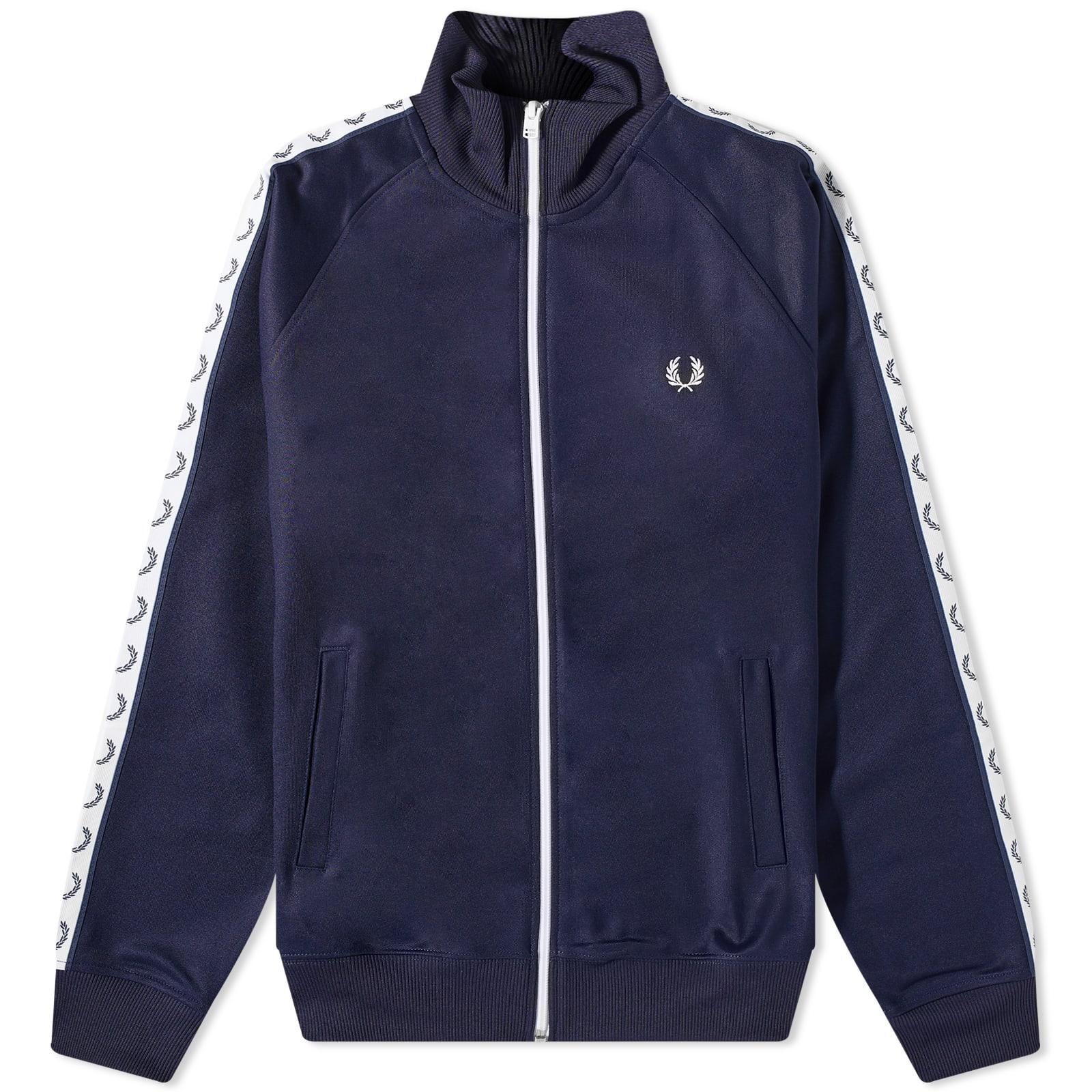 Jacket Fred Perry Taped Track Jacket Carbon Blue Xl