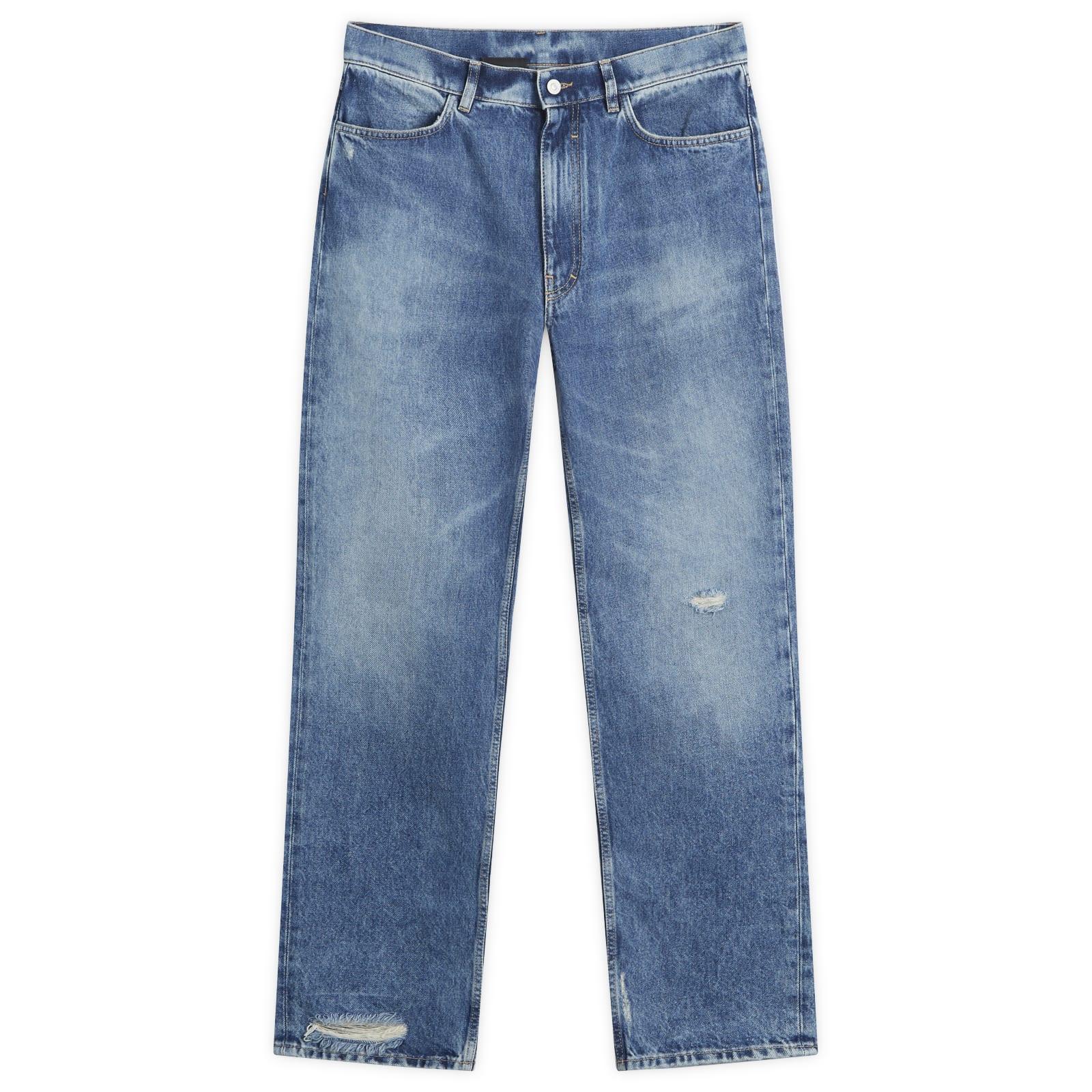 Givenchy Men's Straight Fit Trousers Ocean Blue