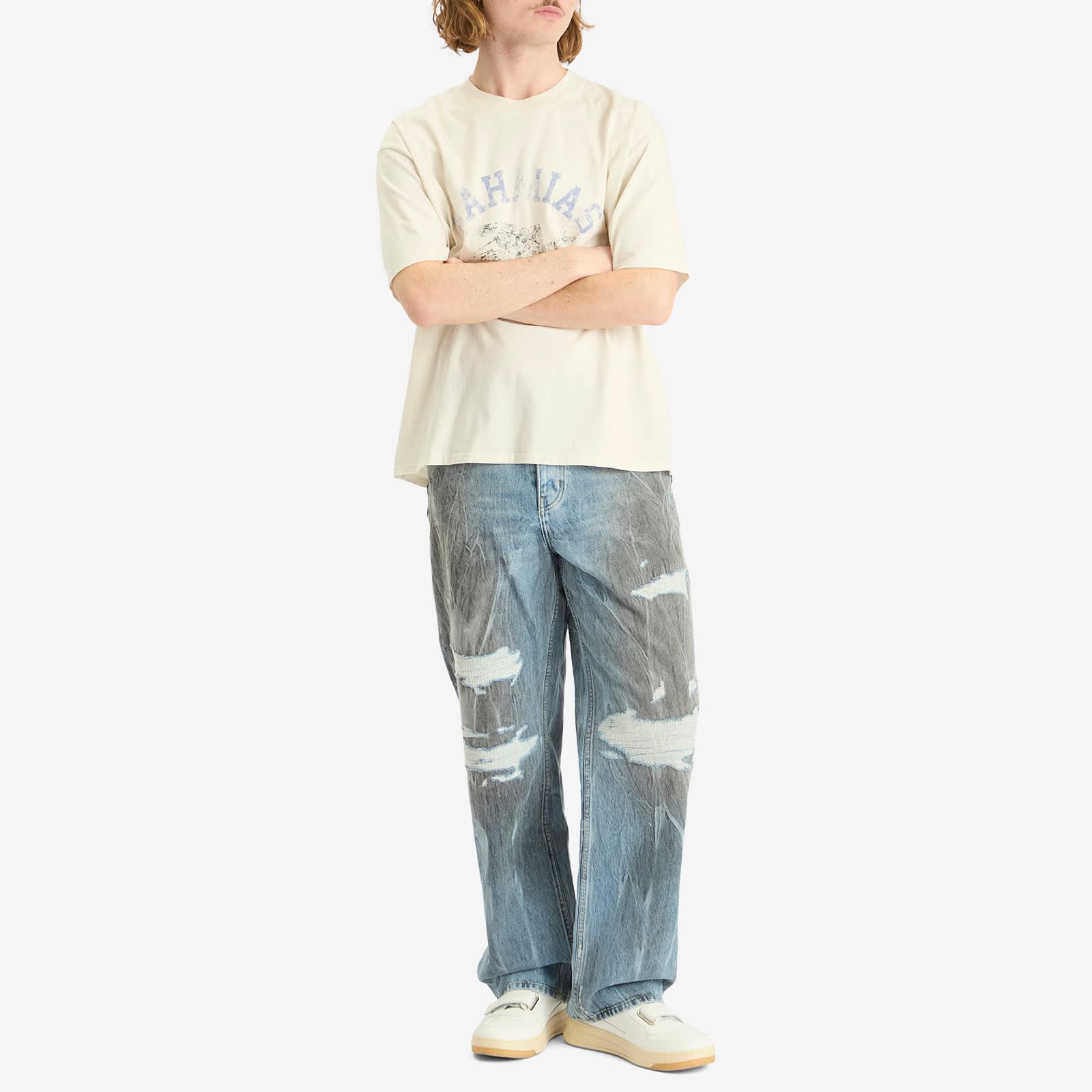 Nahmias Men's Phys. Ed. Boxy T-Shirt Egg White Jersey
