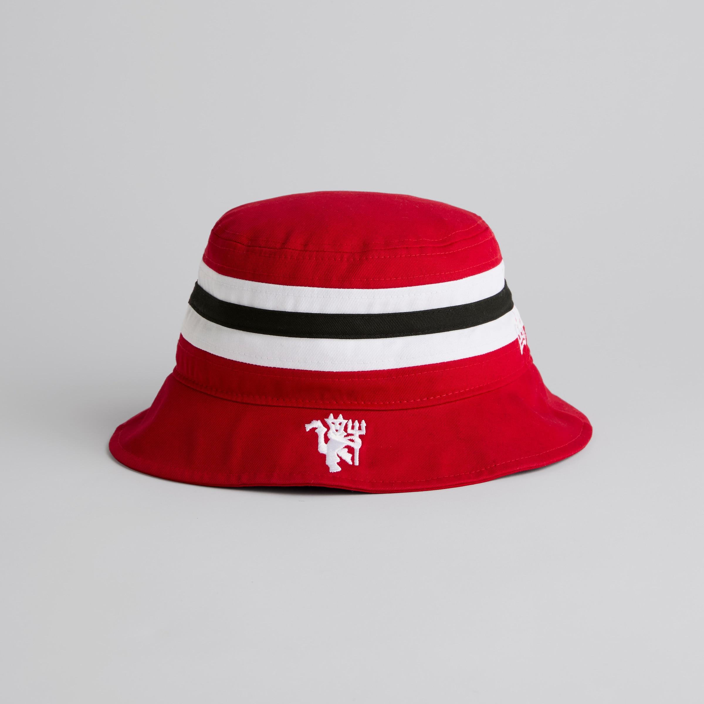Manchester United x New Era Bar Stripe Bucket Hat