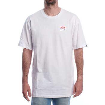 Vans  VN0A7TLGKSF1-WHTRAC  men's T shirt in White