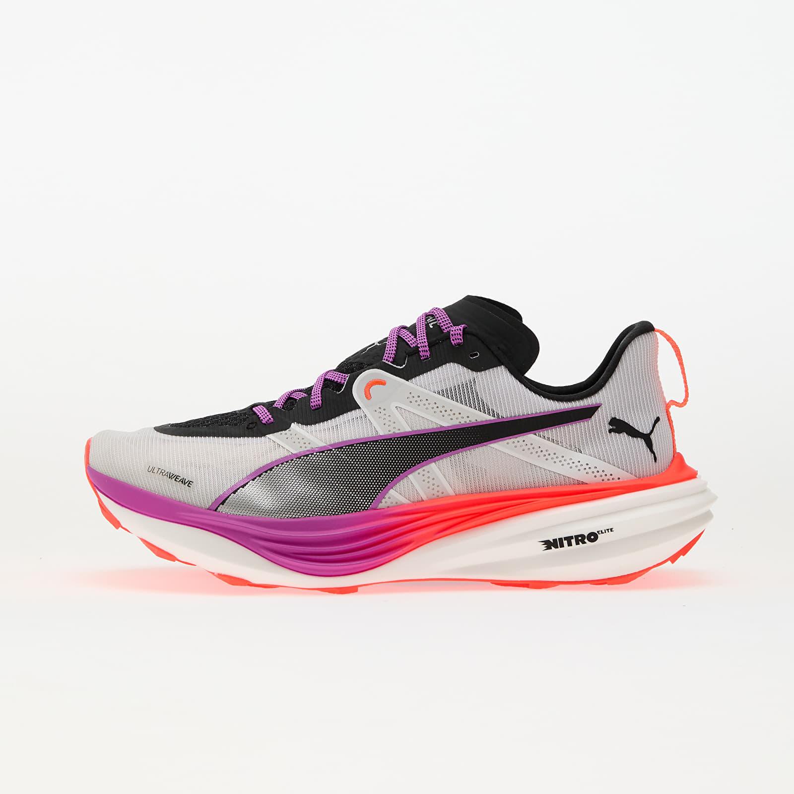 Sneakers Puma Deviate Nitro Elite Trail Puma White-Glow Red-Magenta Eur 46.5