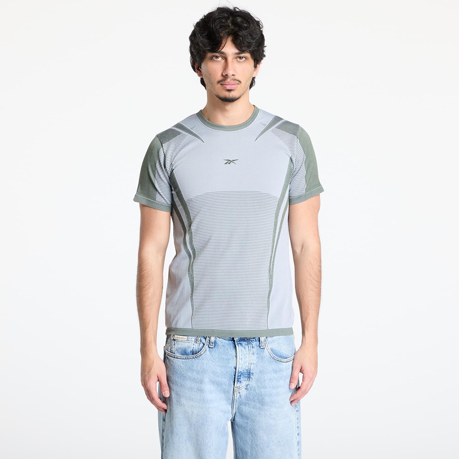 T-Shirt Reebok Lab Tech Tee Chalk/ Breakaway Green S