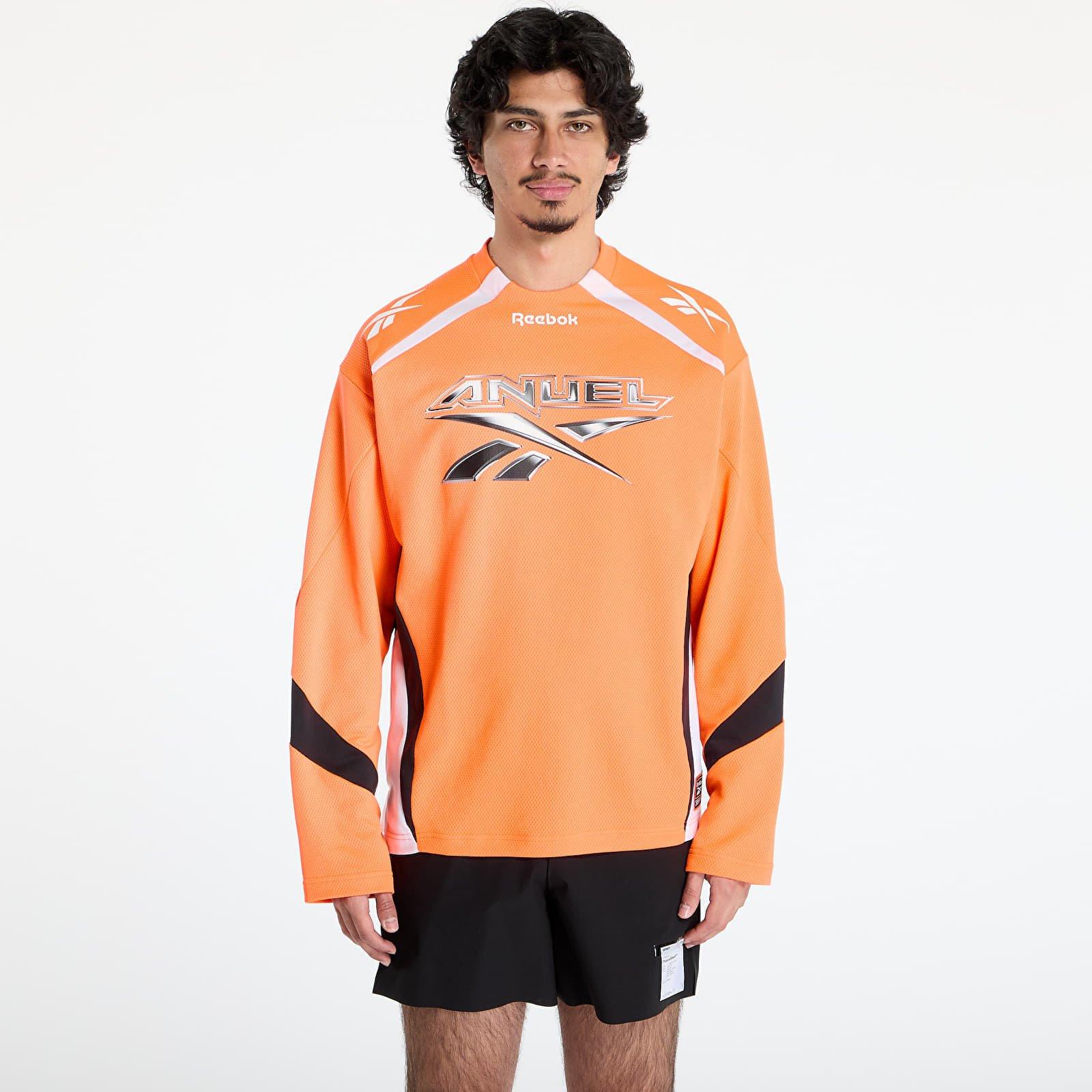 T-Shirt Reebok Anuel Motto Long Sleeve Tee Orange S