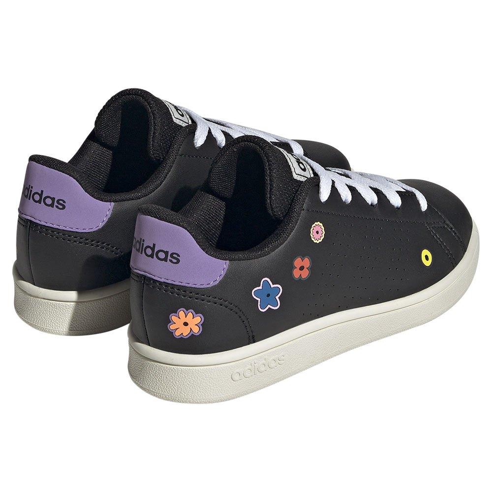 adidas  ADVANTAGE K  girls's Children's Shoes (Trainers) in Black