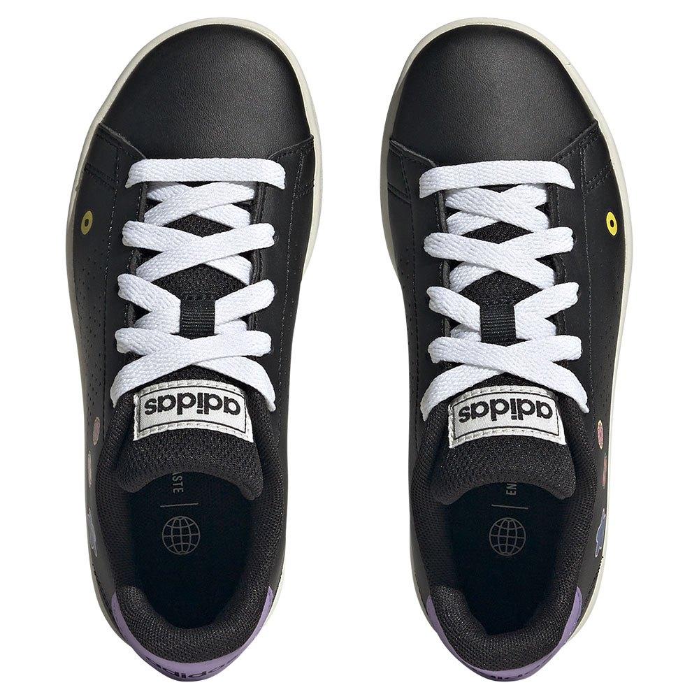 adidas  ADVANTAGE K  girls's Children's Shoes (Trainers) in Black