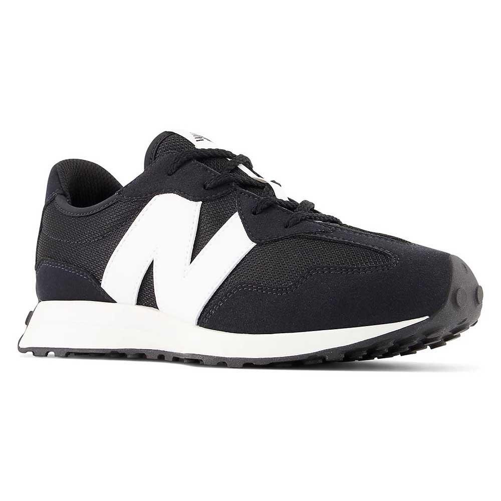 New Balance Junior MS327 Trainer - Black - Size 3 - Black