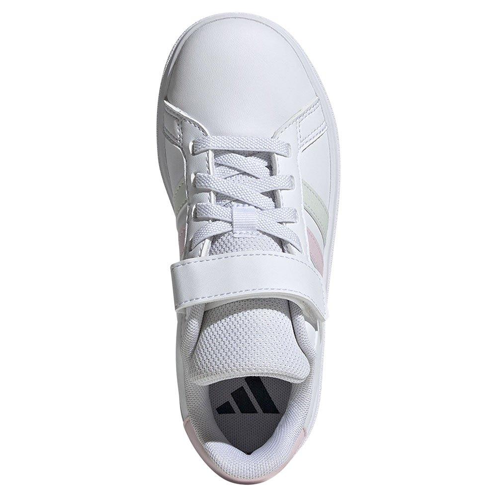 adidas  GRAND COURT 2.0 EL C  girls's Children's Shoes (Trainers) in White