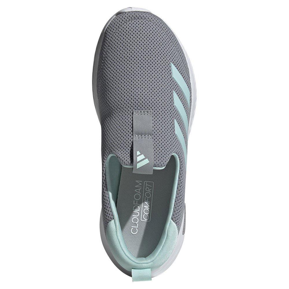 adidas Cloudfoam Move Sock Slip On Runners Womens - Grey