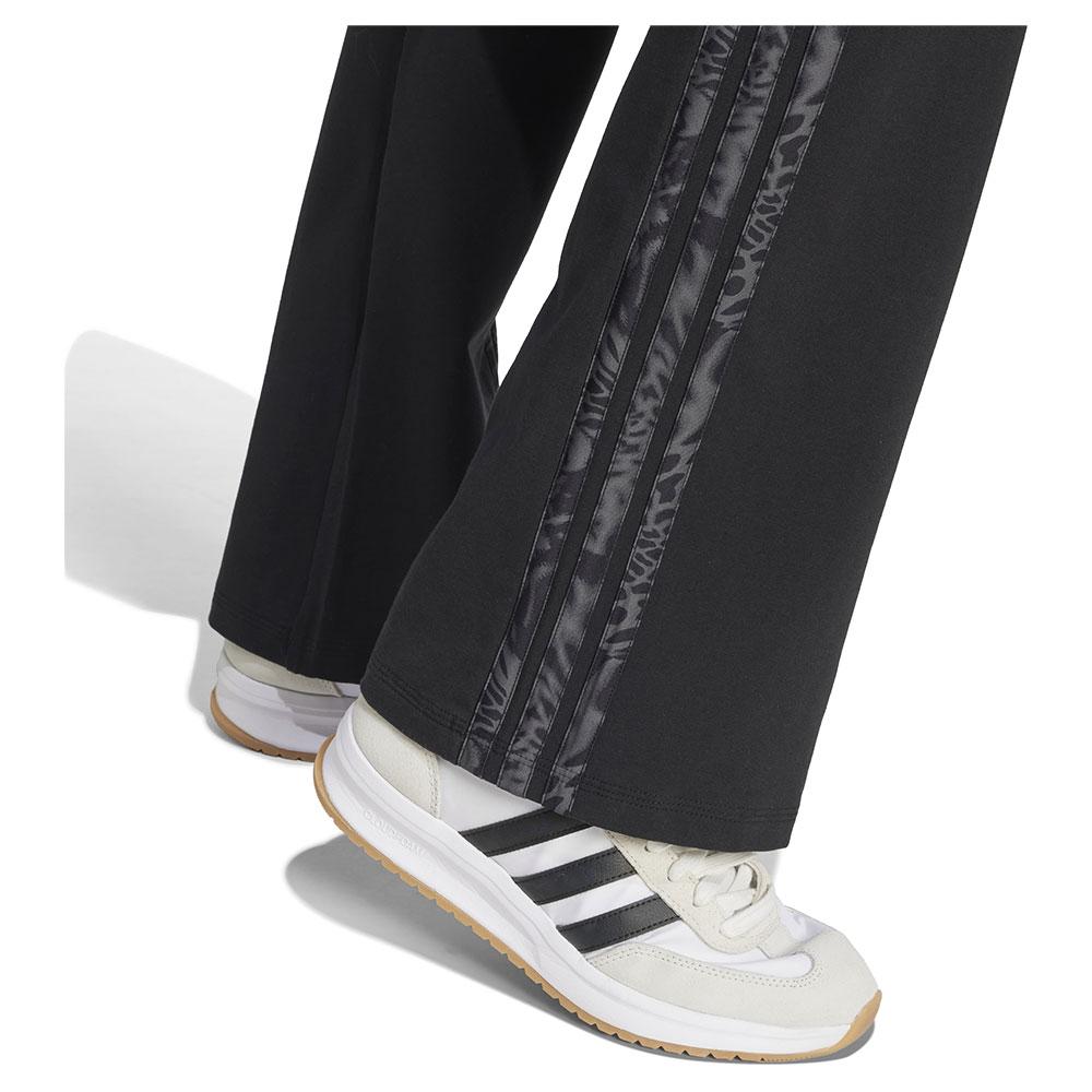 Adidas Essentials 3 Stripes Print Cotton Leggings