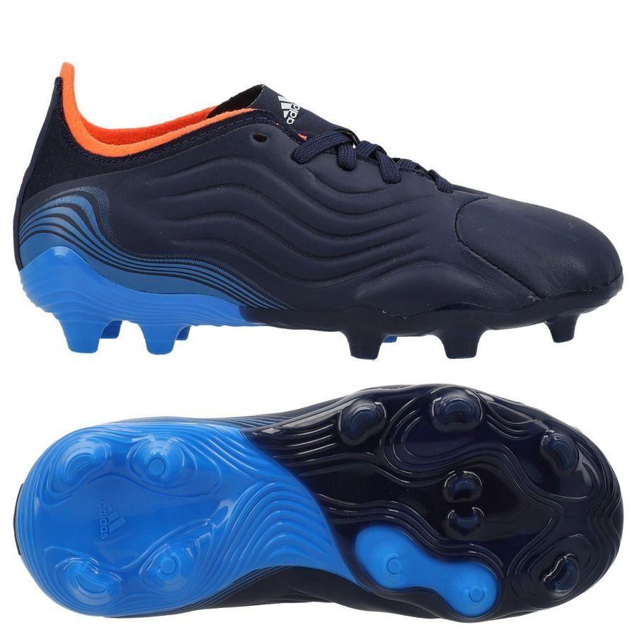 adidas Sense.1 Firm Ground Boots Kids - Team Navy / Cloud White / Blue