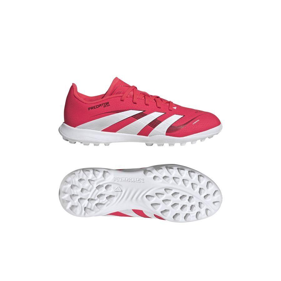 Adidas Predator League Tf Pure Victory - Lucid Red/Footwear White/Core Black Kids - ['Red']