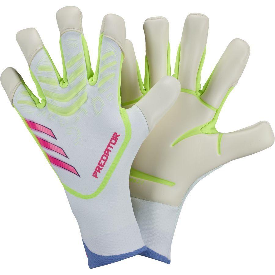 Adidas Goalkeeper Gloves Predator Pro Hybrid Celestial Victory - ['White']