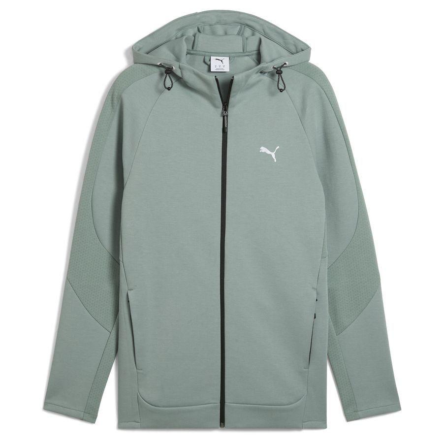 Puma Evostripe Full-Zip Hoodie Dk Green Moon - ['Green']