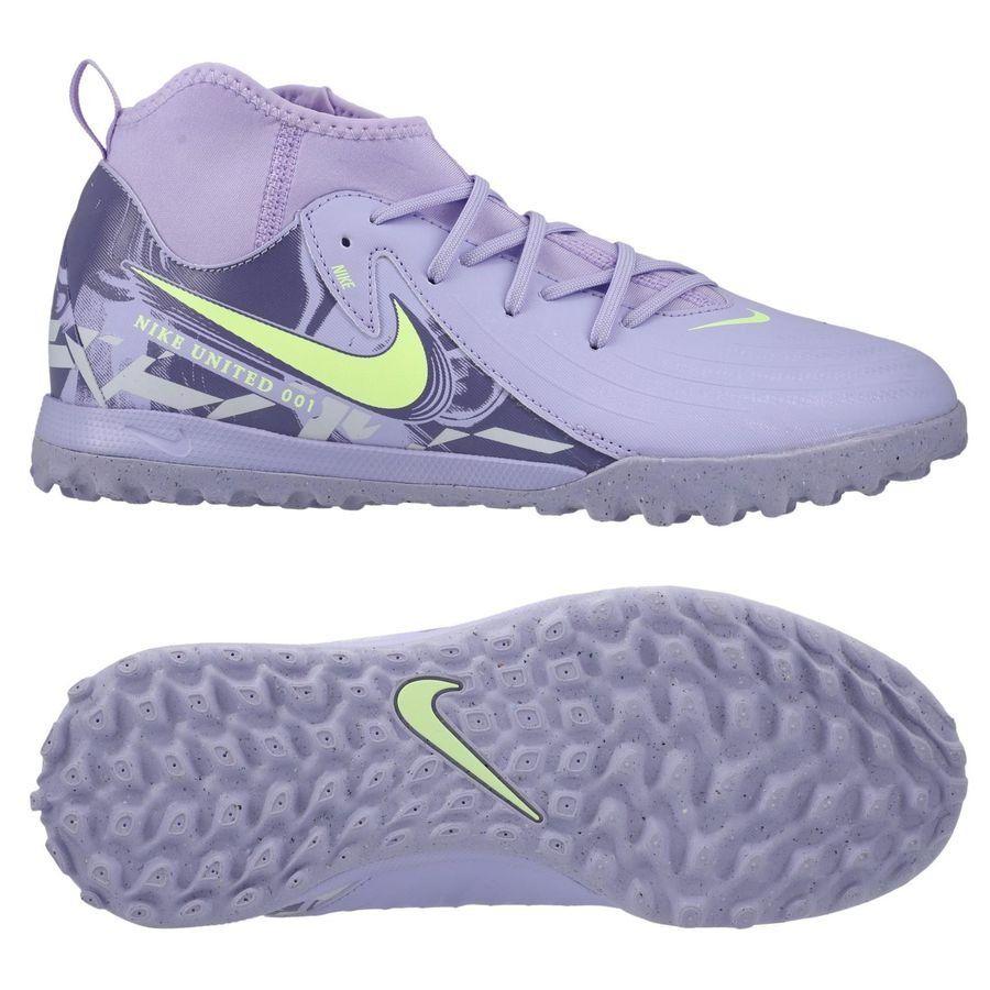 Nike Phantom Luna Ii Academy Tf United - Purple Agate/Barely Volt Kids - ['Purple']