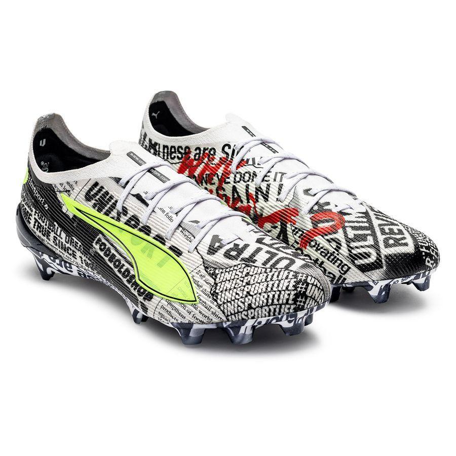 Puma X Unisport Ultra 5 Ultimate Fg "Why Always Unisport?" - Puma White/Puma Black/Puma Red Limited Edition - ['White']