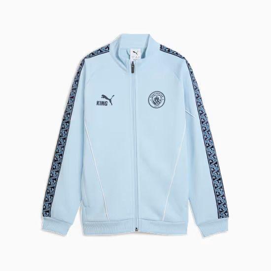 PUMA Manchester City King Anthem Jacket Youth, Dark Blue