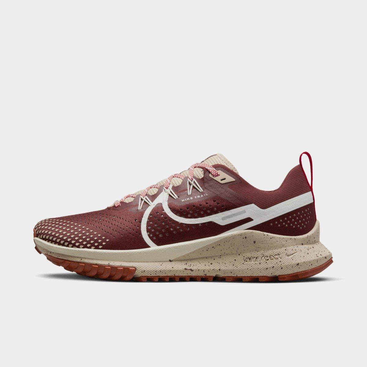 Nike React Pegasus Trail 4 Mens Red Trainers