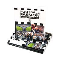 Football Passion in Black and White Newcastle United